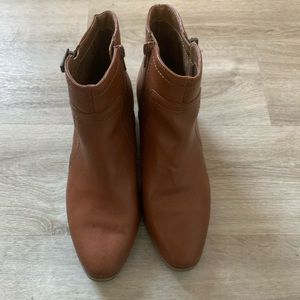 6.5 Double zipper Ankle Boots